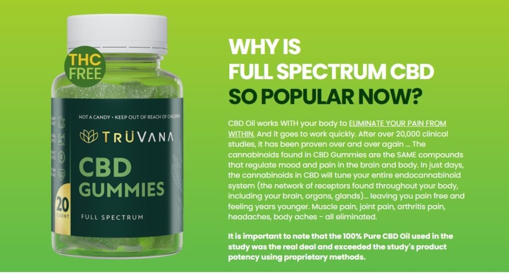 TruVana CBD Gummies